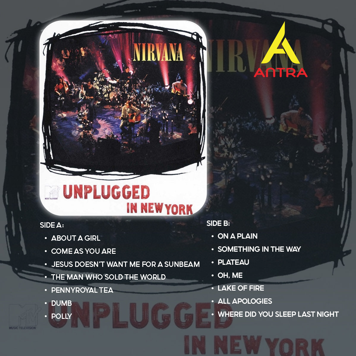 Nirvana Live & Greatest Hits Cassette Tape Collection – Vintage Grunge & Alternative Rock