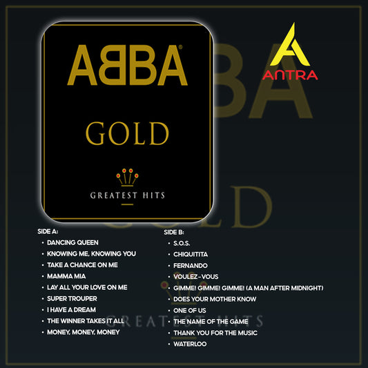 ABBA Cassette Tape Collection – Gold Greatest Hits, Arrival, Voulez-Vous, Self-Titled, Super Trouper/The Piper – Pop & Disco Classics