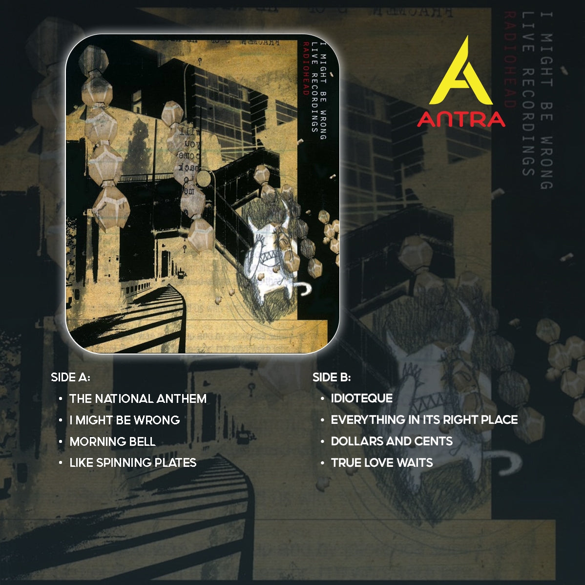 Radiohead Cassette Tape Collection – OK Computer, In Rainbows, Kid A Mnesia & More – Alternative Rock Classics
