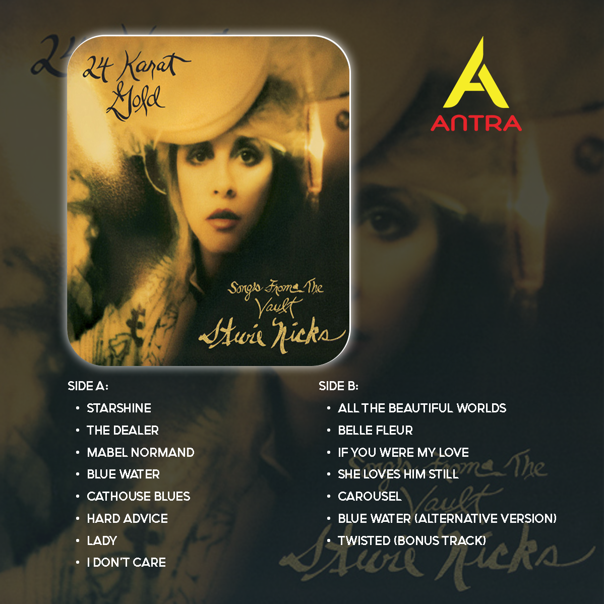 Stevie Nicks Cassette Set – Timeless Studio Gems & Rare Live Recordings