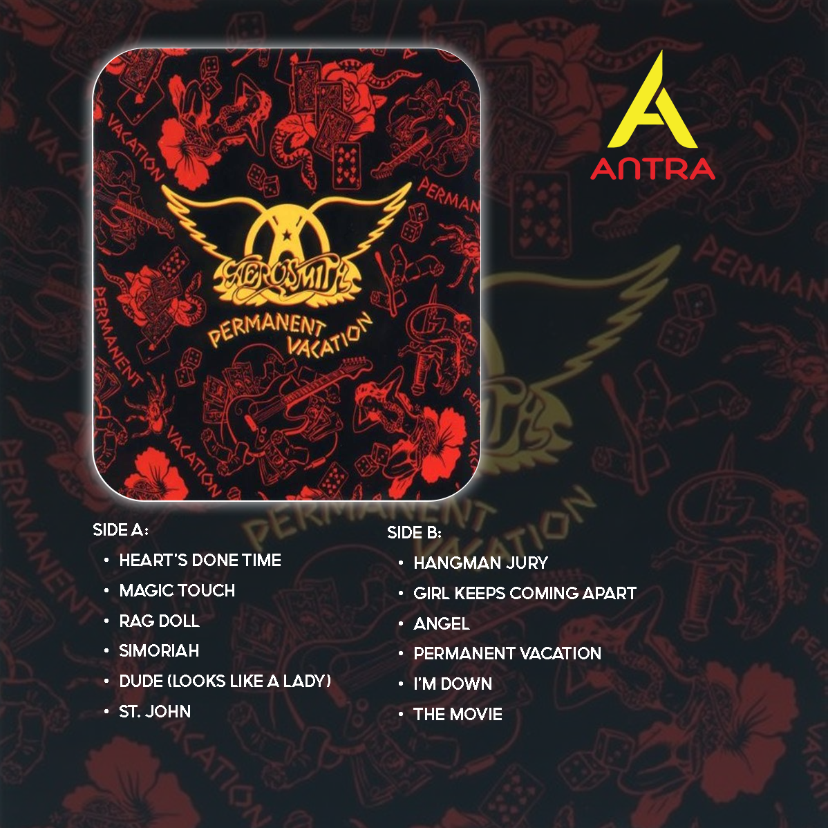 Aerosmith Cassette Collection – Legendary Rock Anthems & Timeless Classics