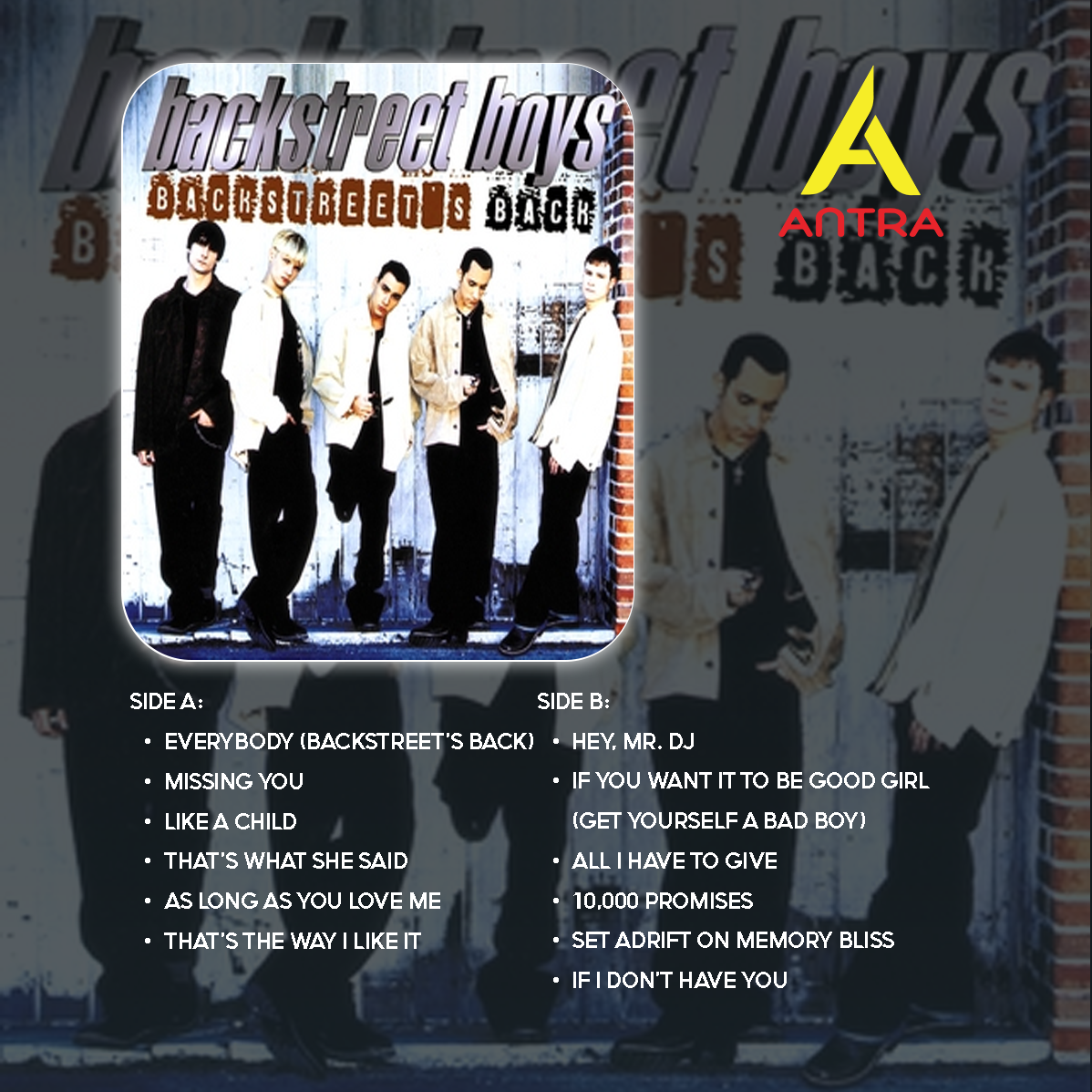 Backstreet Boys Cassette Collection – Modern Era & Special Releases on Analog