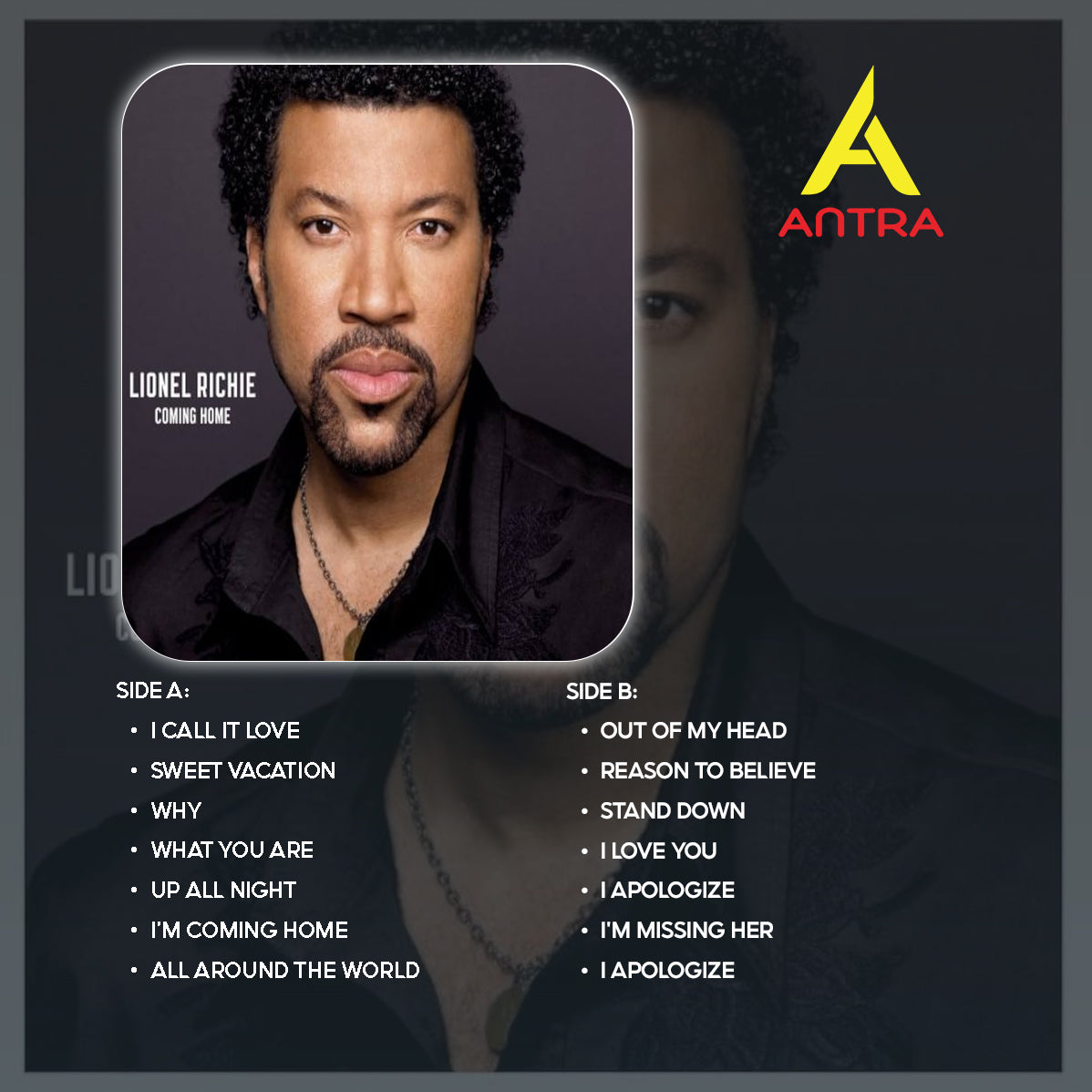 Lionel Richie Cassette Tape Set – Live, Love & Timeless Hits