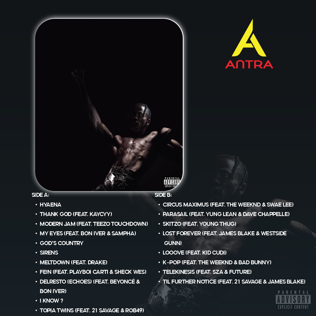 Travis Scott Cassette Collection – Iconic Hip-Hop & Trap Classics