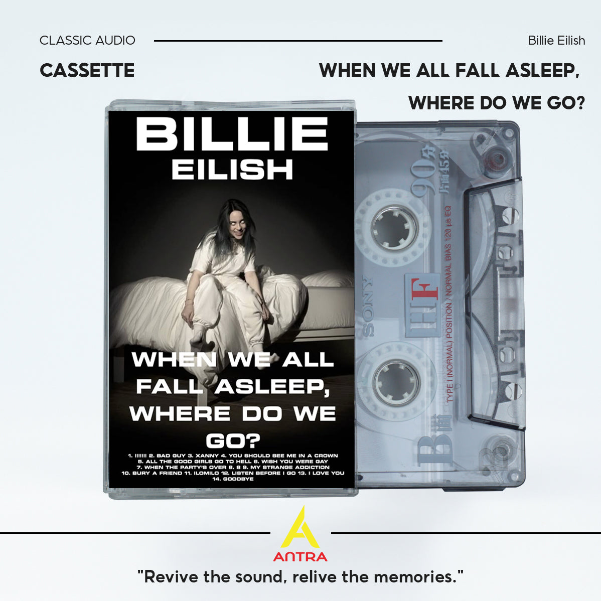 Billie Eilish Cassette Collection – Modern Pop Icons in Analog