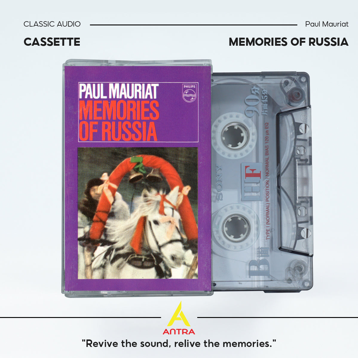 Paul Mauriat Cassette Tape Collection – Memories of Russia, Penelope, Toccata & More – Vintage Instrumental Treasures