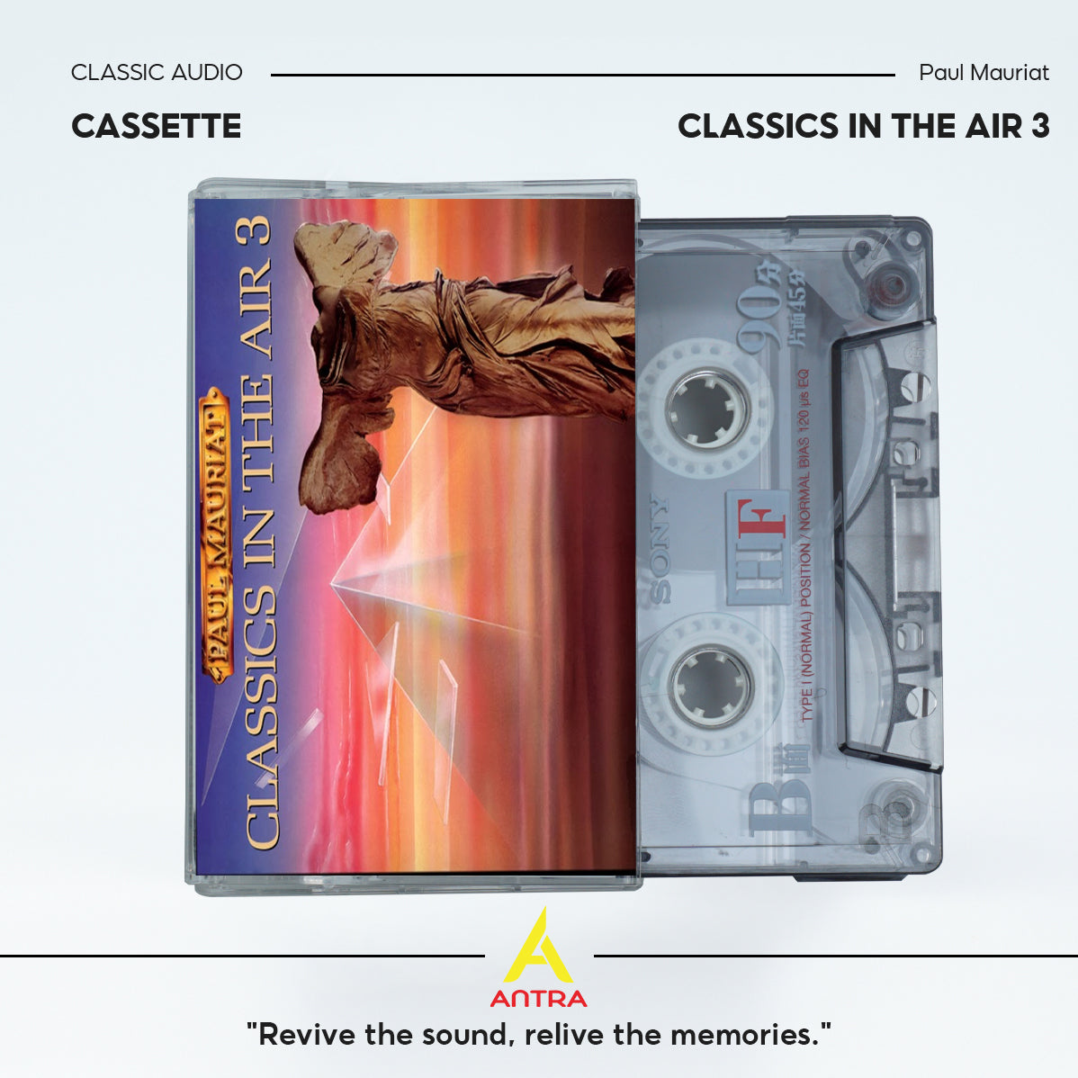 Paul Mauriat Cassette Tape Collection – Classics in the Air Series, Love Is Blue, Toccata – Elegant Instrumental Masterpieces
