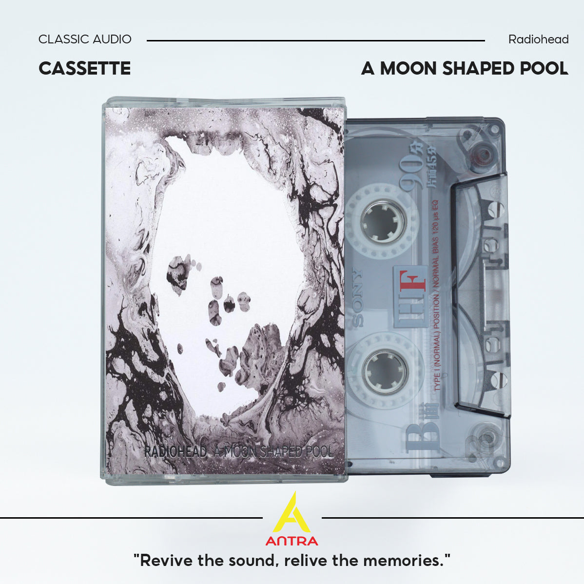 Radiohead Cassette Tape Collection – Pablo Honey, A Moon Shaped Pool, Hail to the Thief & More – Alternative Rock Essentials