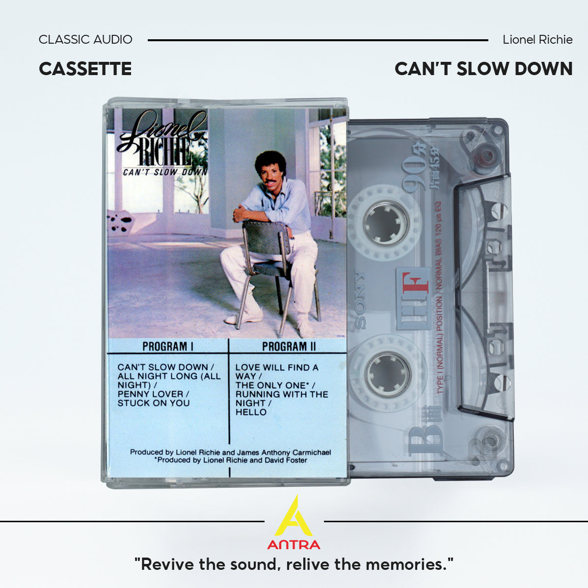 Lionel Richie Cassette Tape Collection – Timeless Soul, Pop & R&B Classics