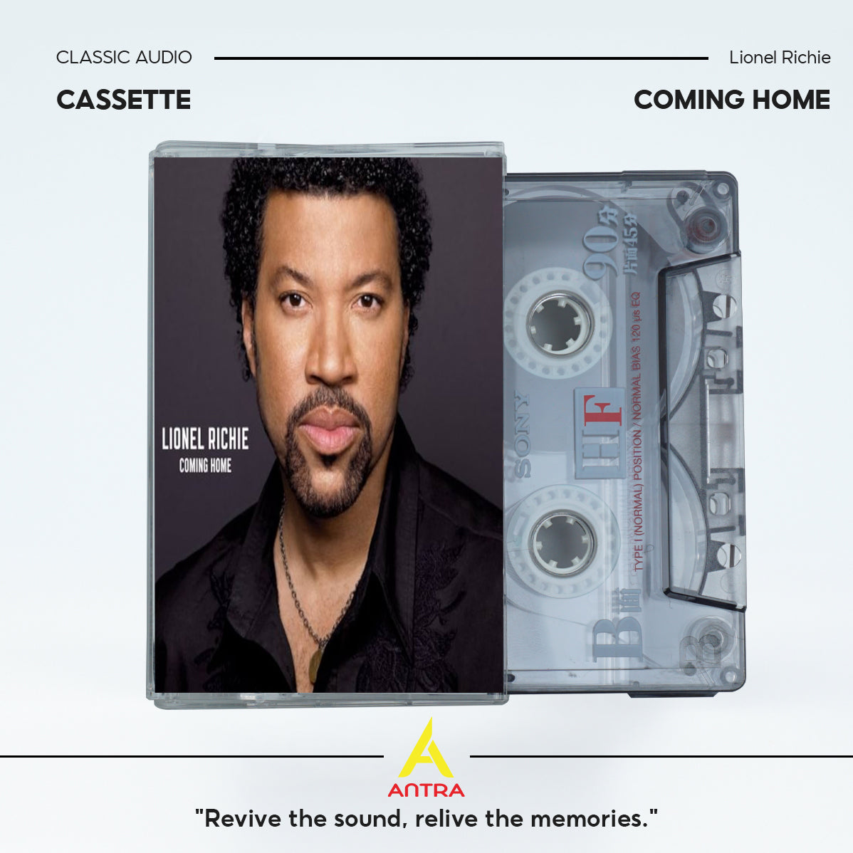 Lionel Richie Cassette Tape Set – Live, Love & Timeless Hits