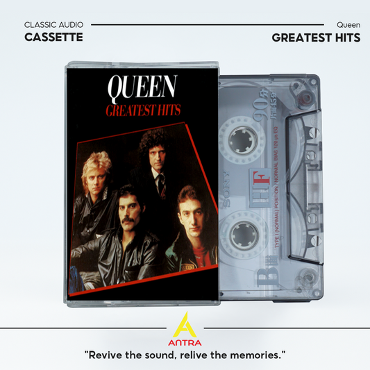 Queen Retro Cassette Tape Collection – Hand-Recorded Vintage Rock Mixtape Set