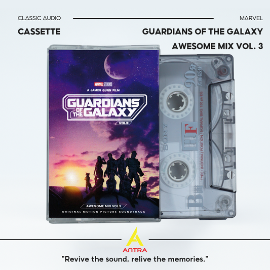 Guardians of the Galaxy Cassette Tape Collection – Retro Hand-Recorded Awesome Mix Soundtracks