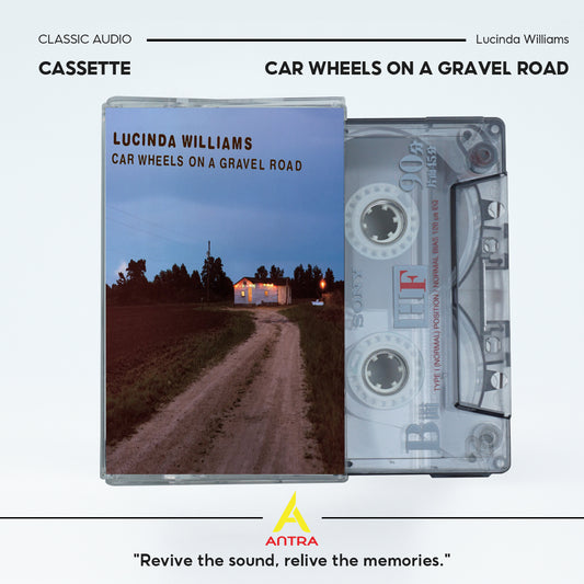 Lucinda Williams Cassette Tape Collection – Car Wheels on a Gravel Road, Essence, West & More – Country Folk Rock Classics