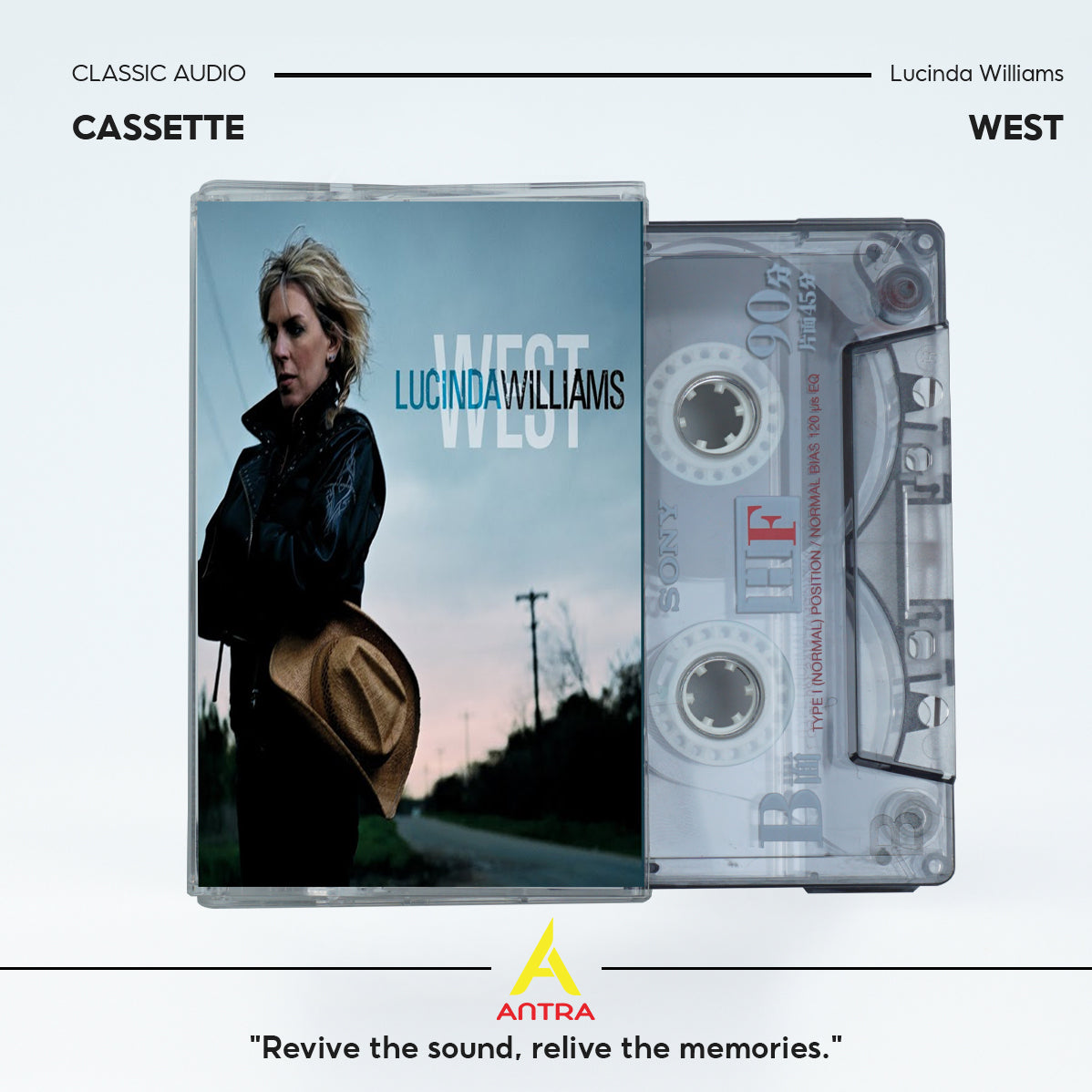 Lucinda Williams Cassette Tape Collection – The Ghosts of Highway 20, West, Little Honey & More – Americana Folk Rock Classics