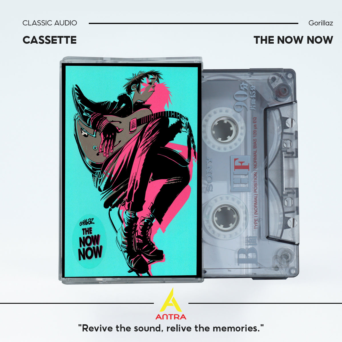Gorillaz Cassette Collection – Animated Icons in Analog