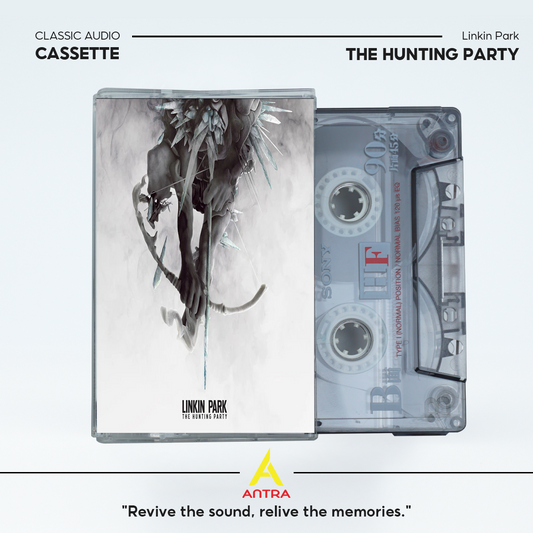 Linkin Park Vintage Cassette Set – The Hunting Party, One More Light, Live in Texas, Road to Revolution, Almost Acoustic Christmas – Collectible Mixtape for Fans