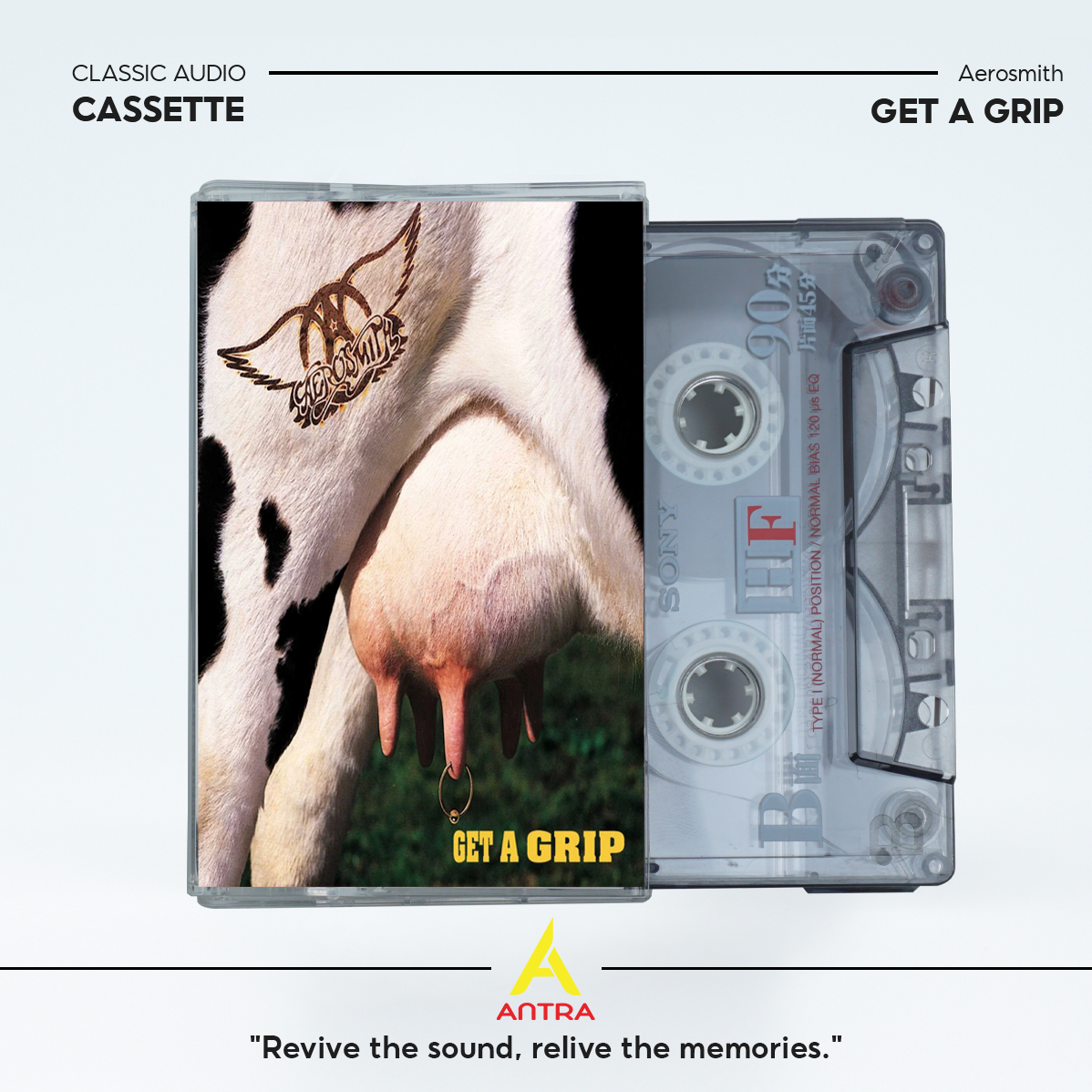 Aerosmith Cassette Collection – Legendary Rock Anthems & Timeless Classics