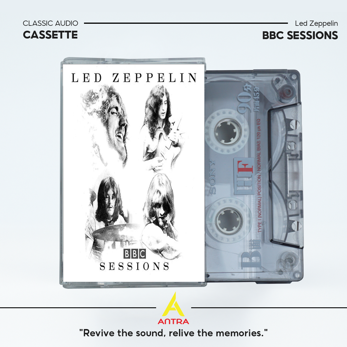 Led Zeppelin Cassette Collection – Rare 5-Album Set