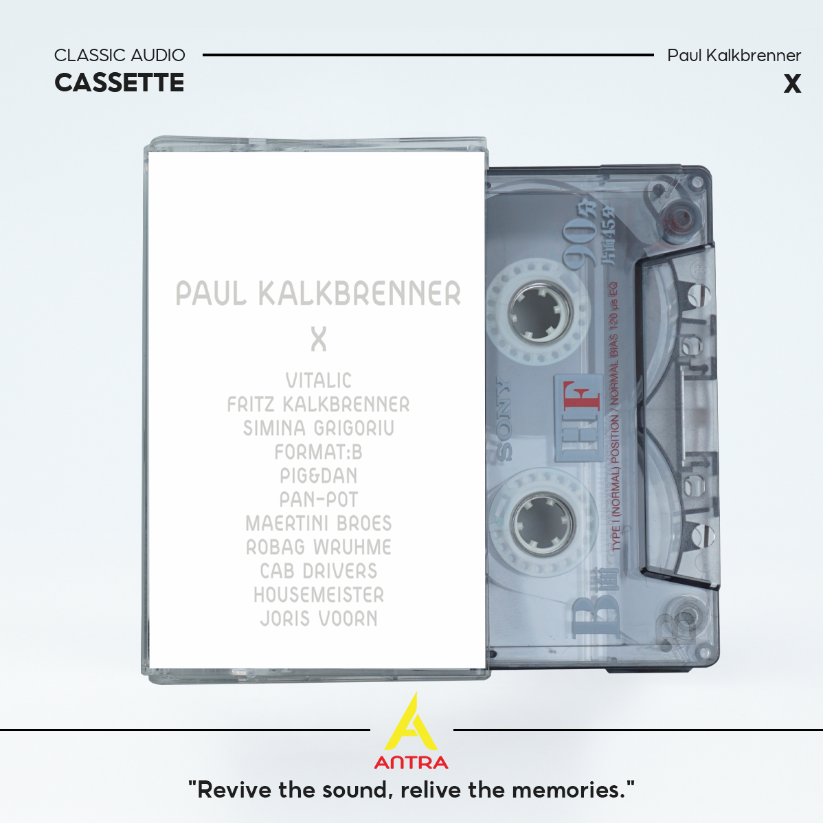 Paul Kalkbrenner Cassette Tapes – Superimpose, X, Ikarus & More | Analog Retro Music | Collectible Mixtapes