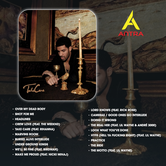 Drake Retro Cassette Tape Collection – Take Care, Nothing Was the Same, Views, Scorpion, If You’re Reading This It’s Too Late – Hip Hop & R&B Mixtape for Collectors