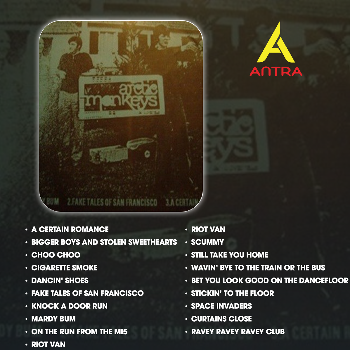 Arctic Monkeys Cassette Collection – Complete 5-Album Set