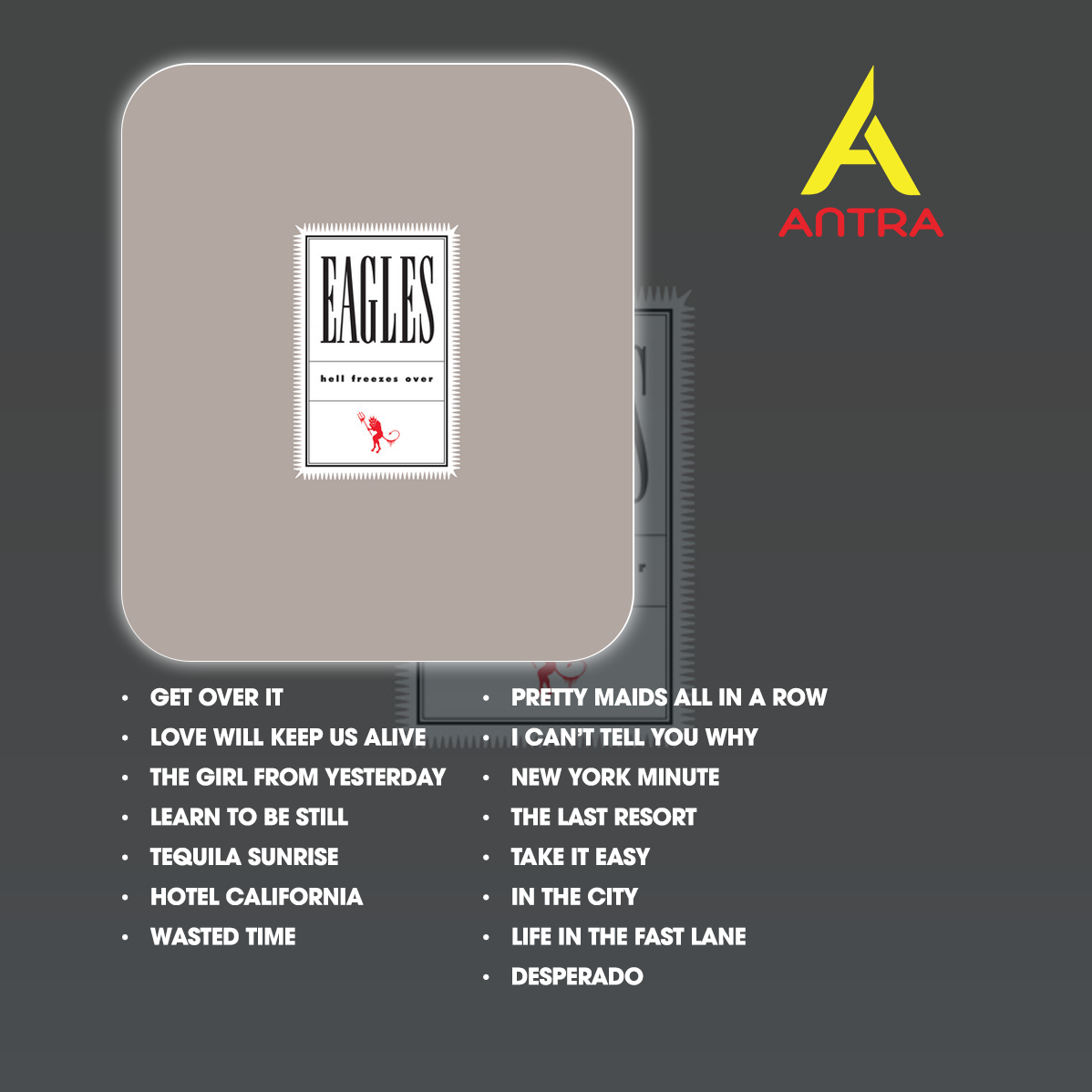 Eagles Retro Cassette Tape Collection – Hand-Recorded Classic Rock & Country Rock Mixtape Set