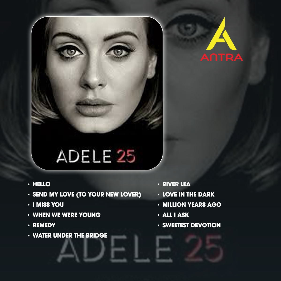 Adele Retro Cassette Tape Collection – Hand-Recorded Soulful Pop & Ballad Mixtape Set