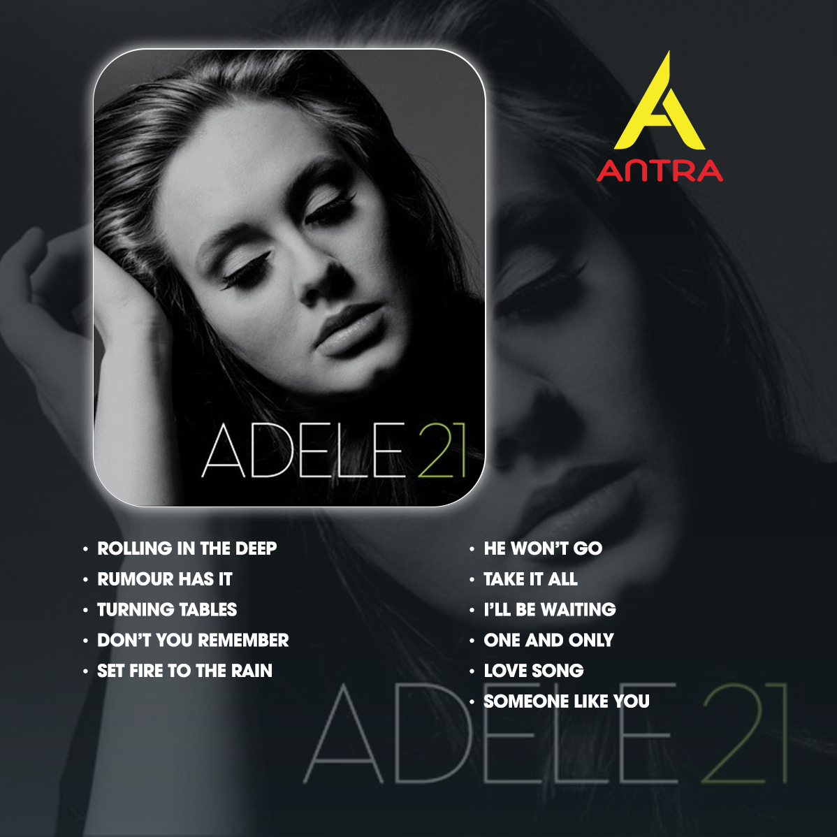 Adele Retro Cassette Tape Collection – Hand-Recorded Soulful Pop & Ballad Mixtape Set