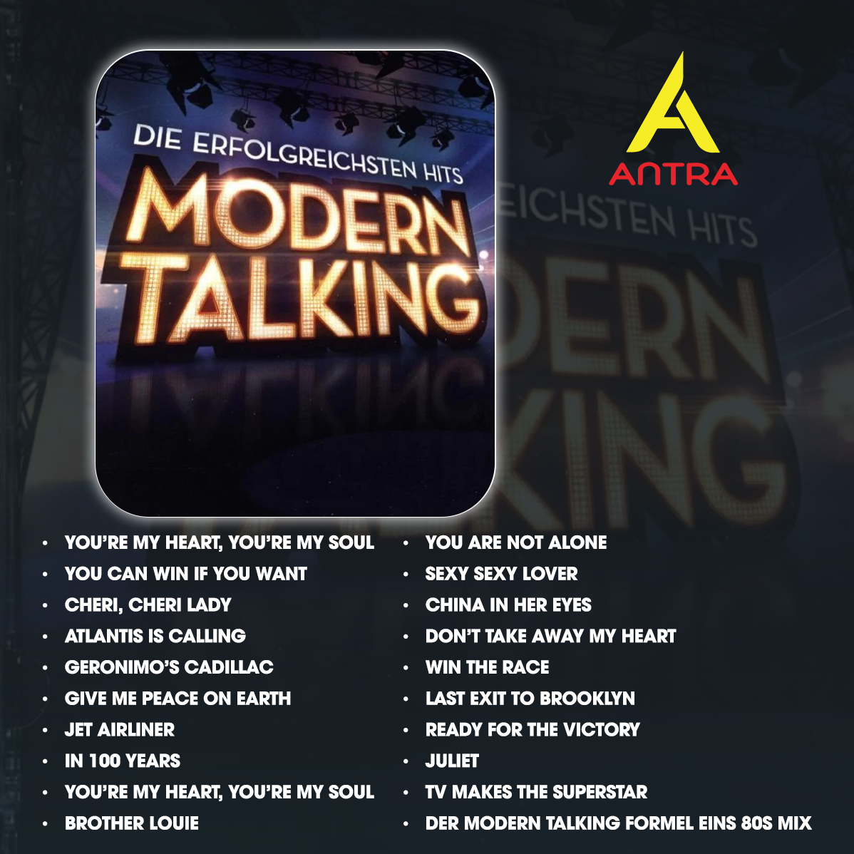 Modern Talking Cassette Collection – Iconic Eurodisco & Pop Classics