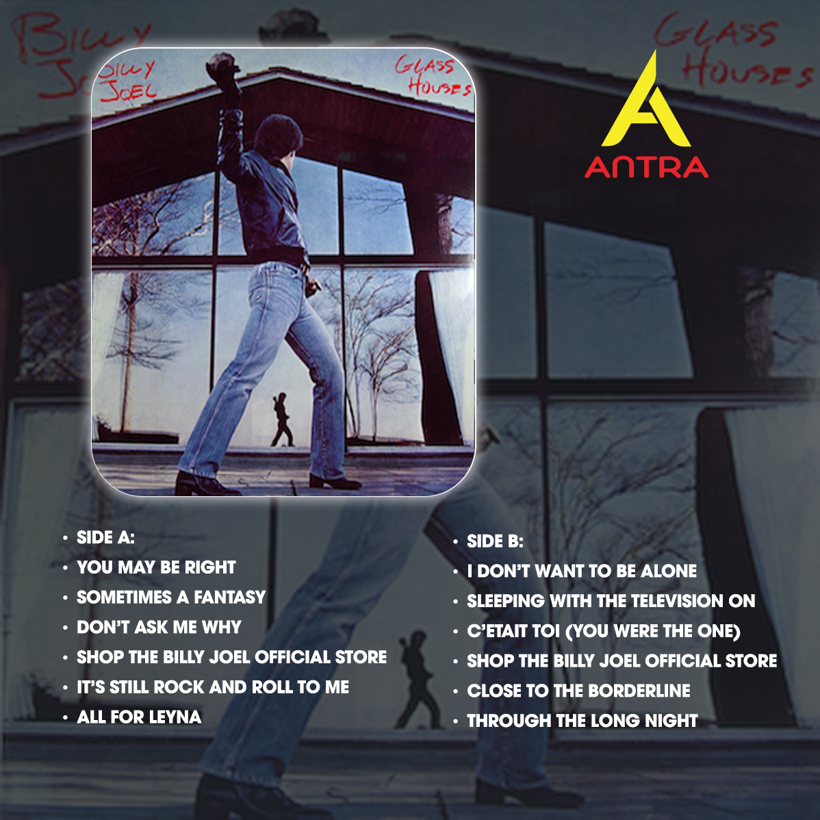 Billy Joel Retro Cassette Tape Collection – The Stranger, 52nd Street, Glass Houses, An Innocent Man, The Nylon Curtain – Vintage Mixtape for Collectors