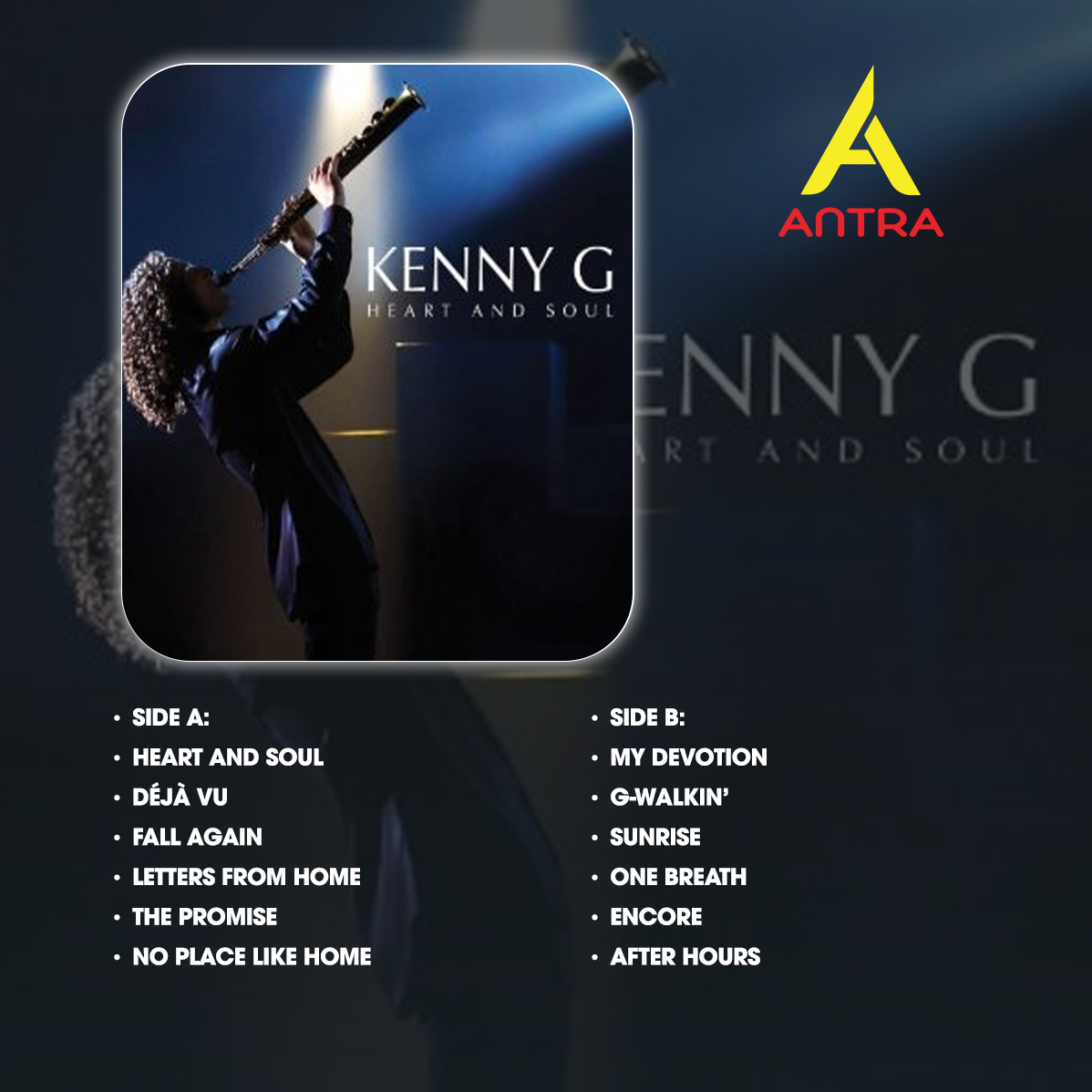 Kenny G Cassette Tape Collection – Faith, Classics in the Key of G, At Last, Heart and Soul, Rhythm & Romance – Smooth Jazz & Saxophone Masterpieces