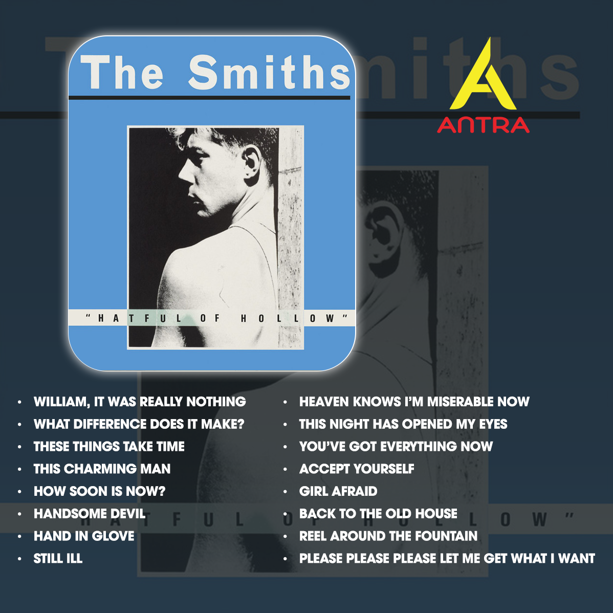 The Smiths Cassette Tape Collection – Hatful of Hollow, The Queen Is Dead, The Sound of The Smiths, Louder Than Bombs, Meat Is Murder – Vintage Indie Rock & Alternative Mixtape