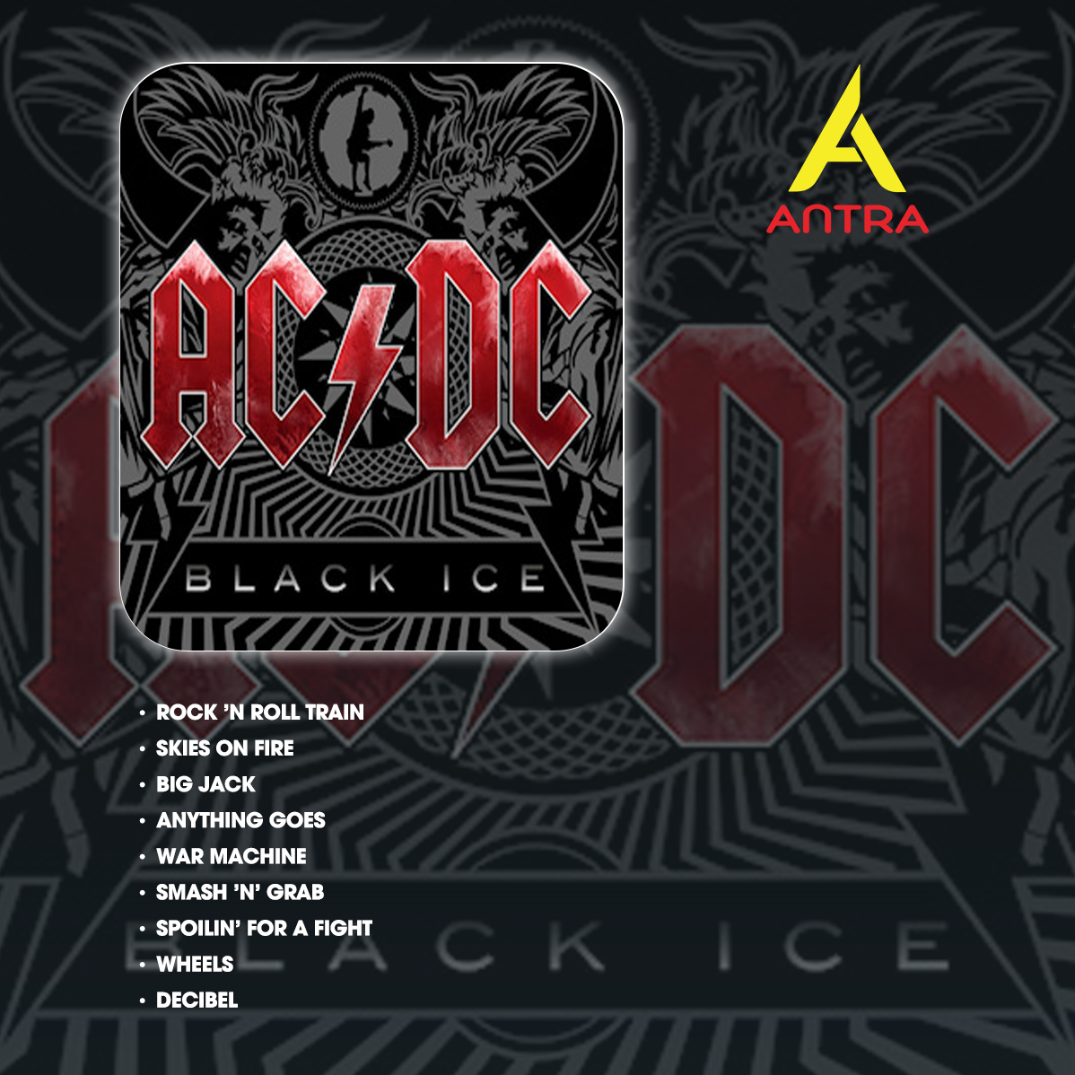 AC/DC Retro Cassette Tape Collection – Hand-Recorded Hard Rock & Classic Rock Mixtape Set