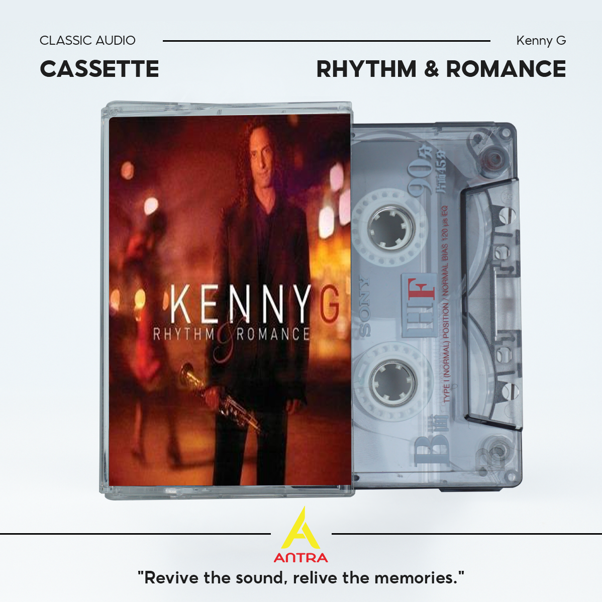 Kenny G Cassette Tape Collection – Faith, Classics in the Key of G, At Last, Heart and Soul, Rhythm & Romance – Smooth Jazz & Saxophone Masterpieces