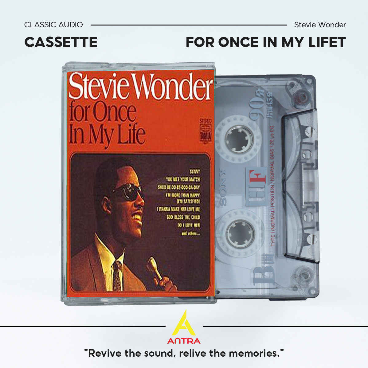 Stevie Wonder Cassette Collection – Vintage Motown Soul Treasures
