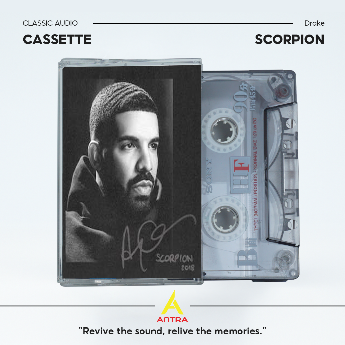 Drake Retro Cassette Tape Collection – Take Care, Nothing Was the Same, Views, Scorpion, If You’re Reading This It’s Too Late – Hip Hop & R&B Mixtape for Collectors