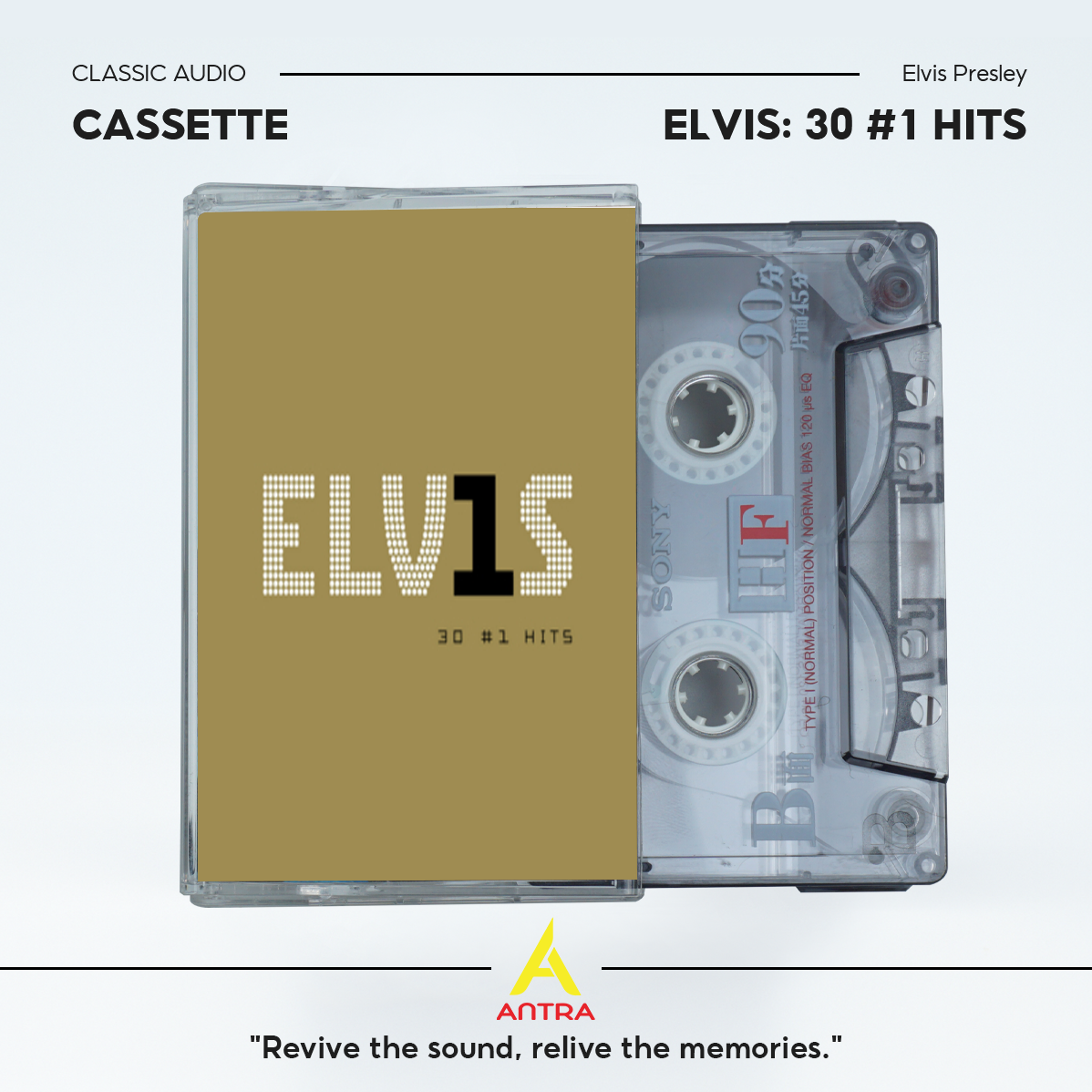 Elvis Presley Cassette Tape Set – Elvis Sings Hits from His Movies, Aloha from Hawaii via Satellite, The Essential Elvis Presley, ELV1S 30 #1 Hits, The King – Vintage Rock & Roll Collection