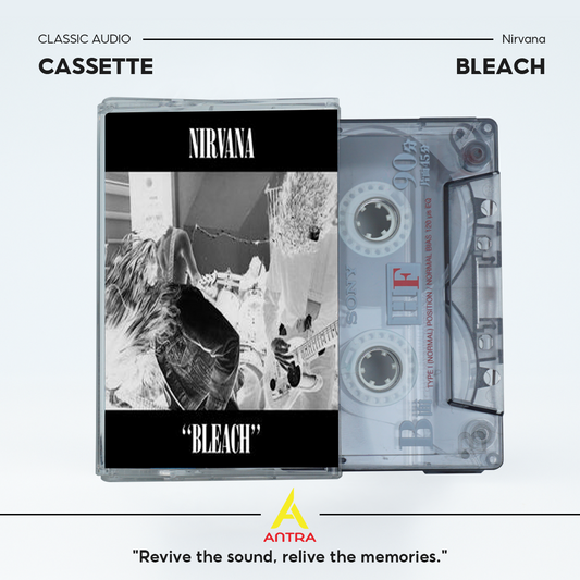 Nirvana Vintage Cassette Tape Collection – Hand-Recorded Grunge & Alternative Rock Mixtape Set