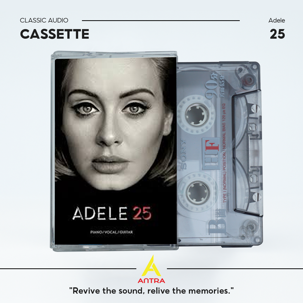 Adele Retro Cassette Tape Collection – Hand-Recorded Soulful Pop & Ballad Mixtape Set