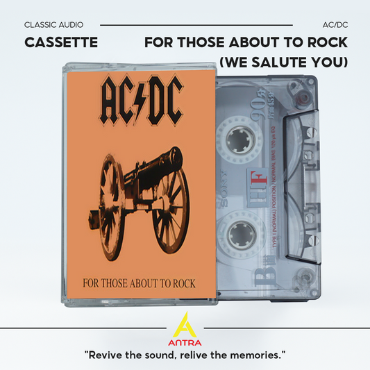 AC/DC Retro Cassette Tape Collection – Hand-Recorded Hard Rock & Classic Rock Mixtape Set