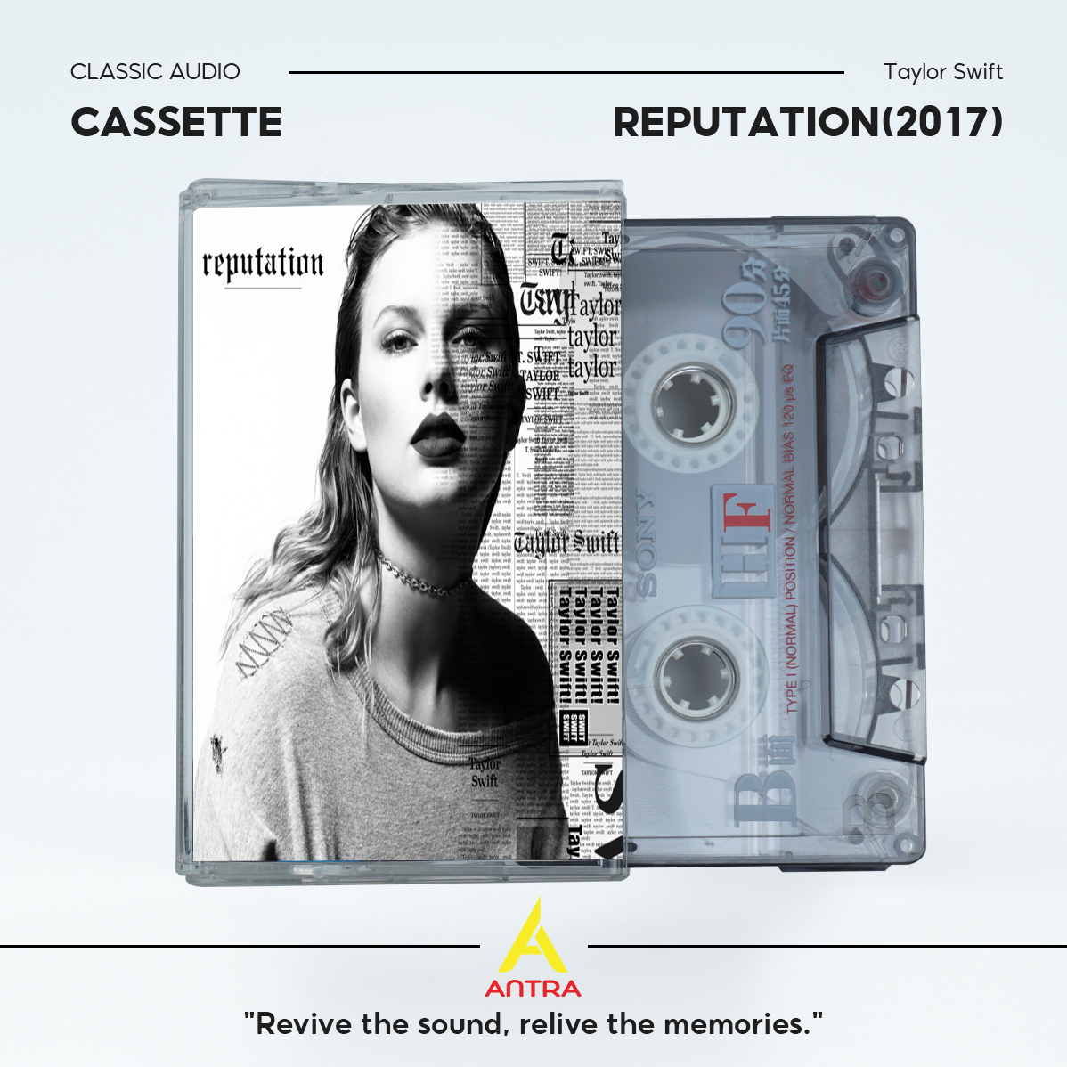 Taylor Swift Cassette Tape Set – Reputation, The Tortured Poets Department: The Anthology, Lover – Vintage Pop & Singer-Songwriter Collection