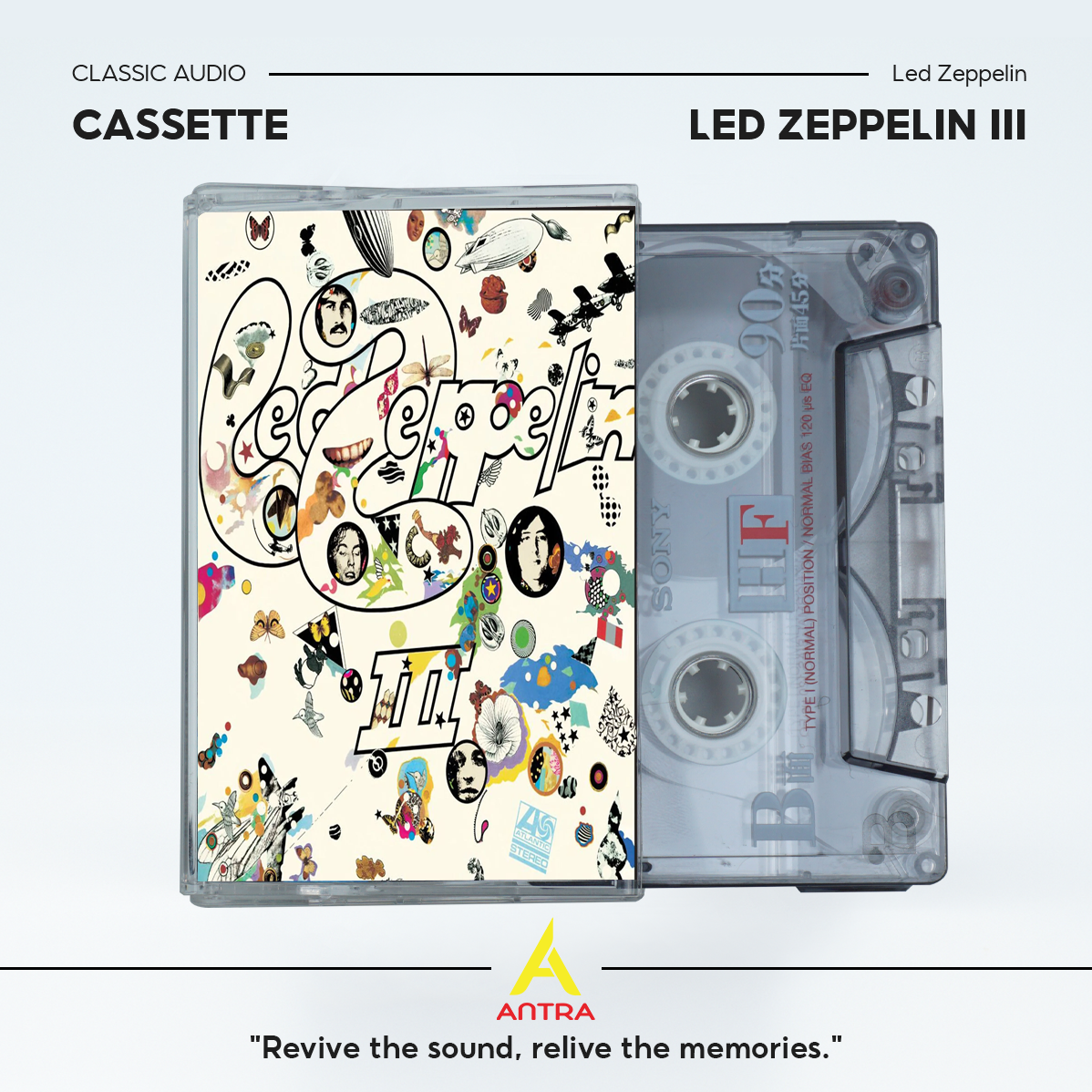 Led Zeppelin Cassette Collection – Complete 5-Album Set