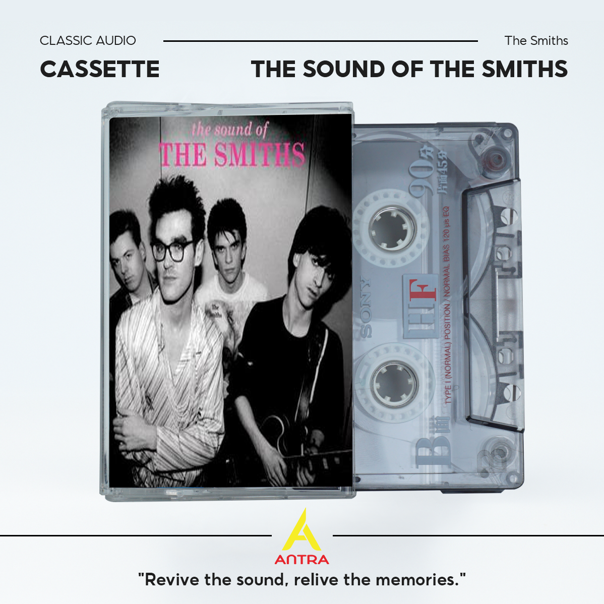 The Smiths Cassette Tape Collection – Hatful of Hollow, The Queen Is Dead, The Sound of The Smiths, Louder Than Bombs, Meat Is Murder – Vintage Indie Rock & Alternative Mixtape