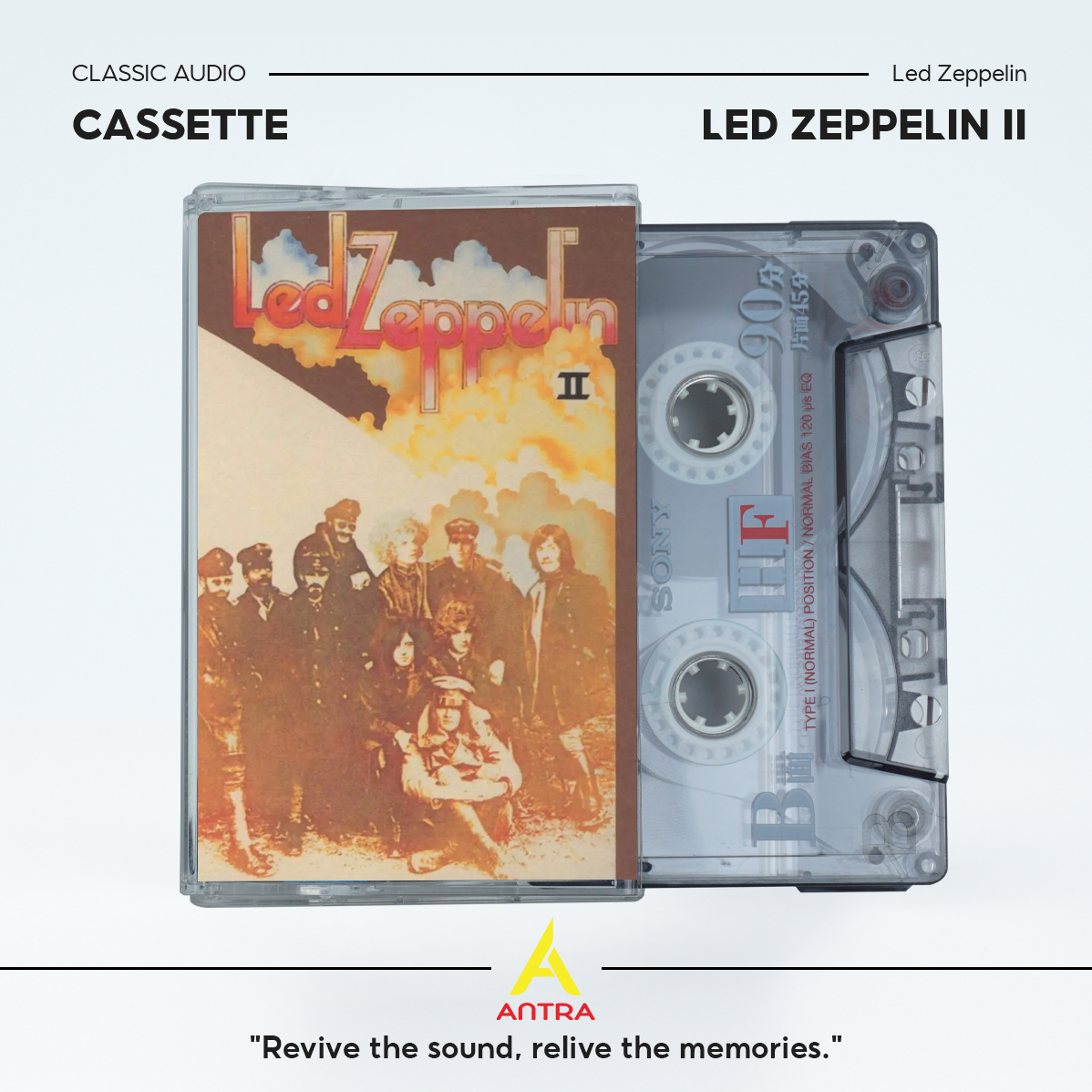 Led Zeppelin Cassette Collection – Complete 5-Album Set