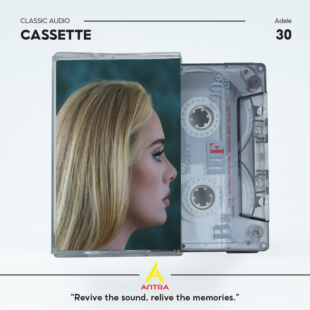 Adele Retro Cassette Tape Collection – Hand-Recorded Soulful Pop & Ballad Mixtape Set