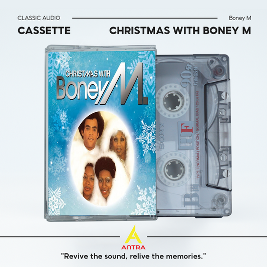 Boney M Retro Cassette Tape Collection – Hand-Recorded Disco, Funk & Pop Hits Mixtape Set