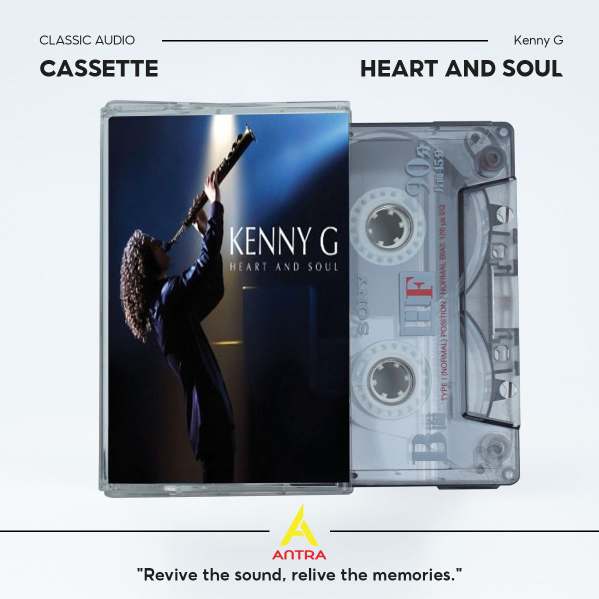 Kenny G Cassette Tape Collection – Faith, Classics in the Key of G, At Last, Heart and Soul, Rhythm & Romance – Smooth Jazz & Saxophone Masterpieces
