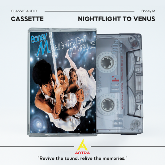 Boney M Vintage Cassette Tape Collection – Hand-Recorded Disco, Funk & Pop Mixtape Set