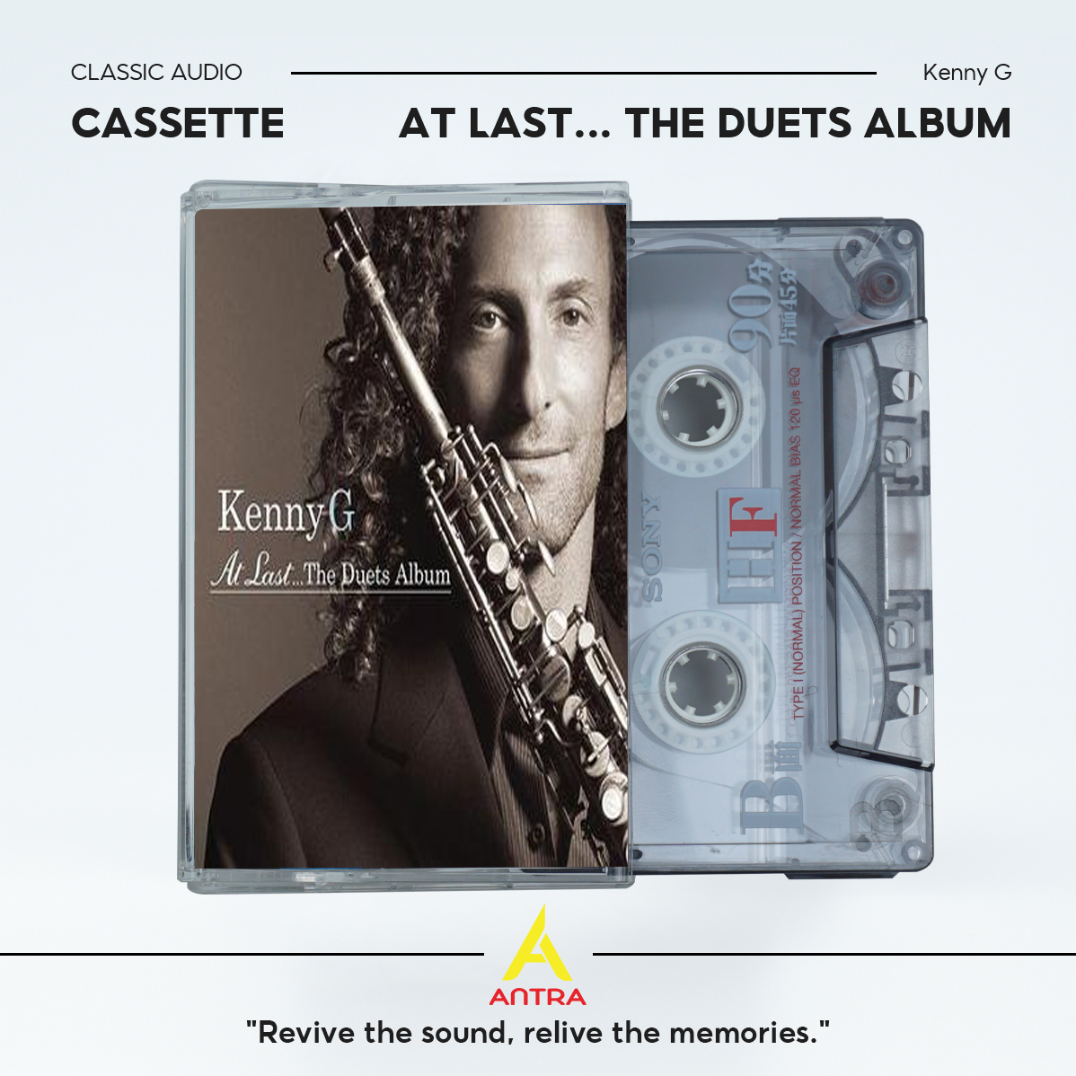 Kenny G Cassette Tape Collection – Faith, Classics in the Key of G, At Last, Heart and Soul, Rhythm & Romance – Smooth Jazz & Saxophone Masterpieces