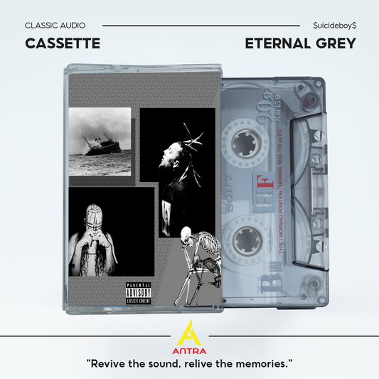 $uicideboy$ Cassette Tape Collection – Grey/Grey, Eternal Grey, I Want to Die in New Orleans, Stop Staring at the Shadows, Long Term Effects of Suffering – Vintage Hip Hop & Underground Rap